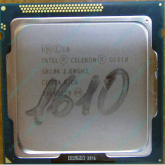 Процессор Intel Celeron G1610 (2x2.6GHz /L3 2048kb) SR10K s.1155 (Майкоп)