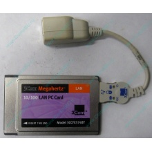 Сетевая карта для ноутбука 3COM Mehahertz 3CCFE574BT (PCMCIA) - Майкоп